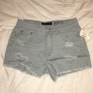 high waisted shorts
